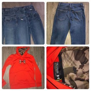 Under Armour & Gap Boys Jeans Bundle